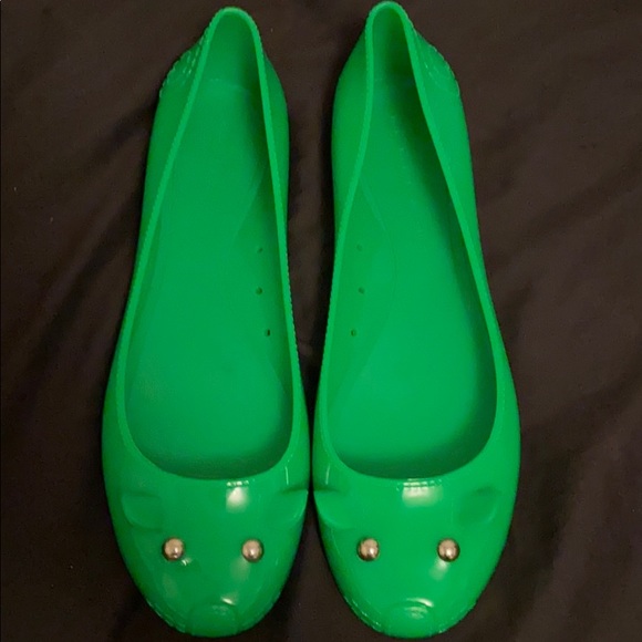 Brand new Marc by Marc Jacobs green mouse flats - Picture 2 of 5